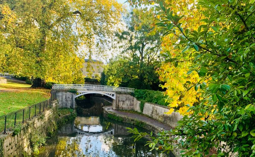 Sydney Gardens in autumn CREDIT Sharon Pickersgill